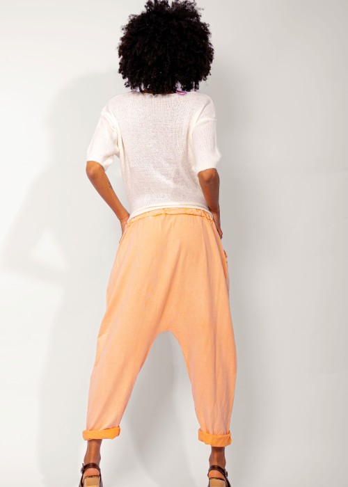 Sarouel Sweat pants light orange