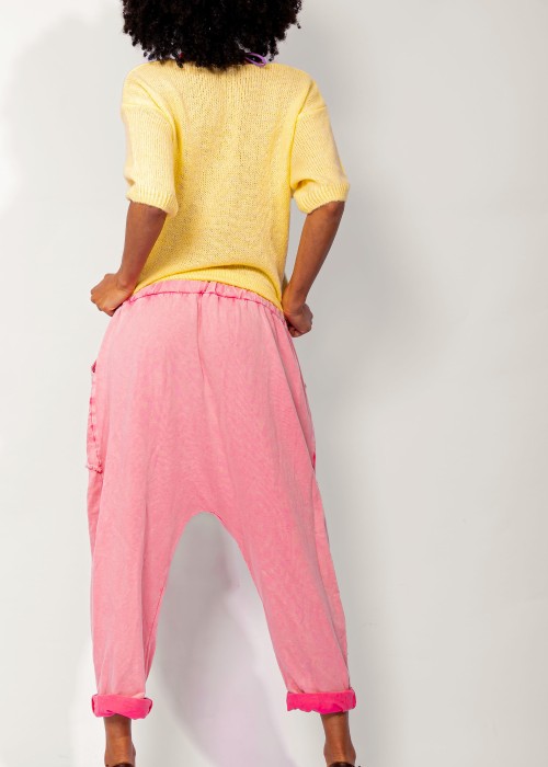 Sarouel Sweat pants pink