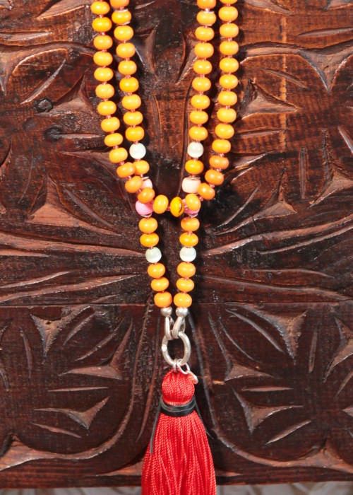 Boho Necklace Vintage Mala No 5
